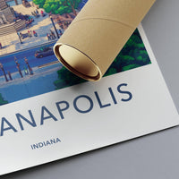 Indianapolis Poster - Indiana Wall Art