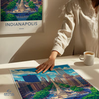 Indianapolis Poster - Indiana Wall Art