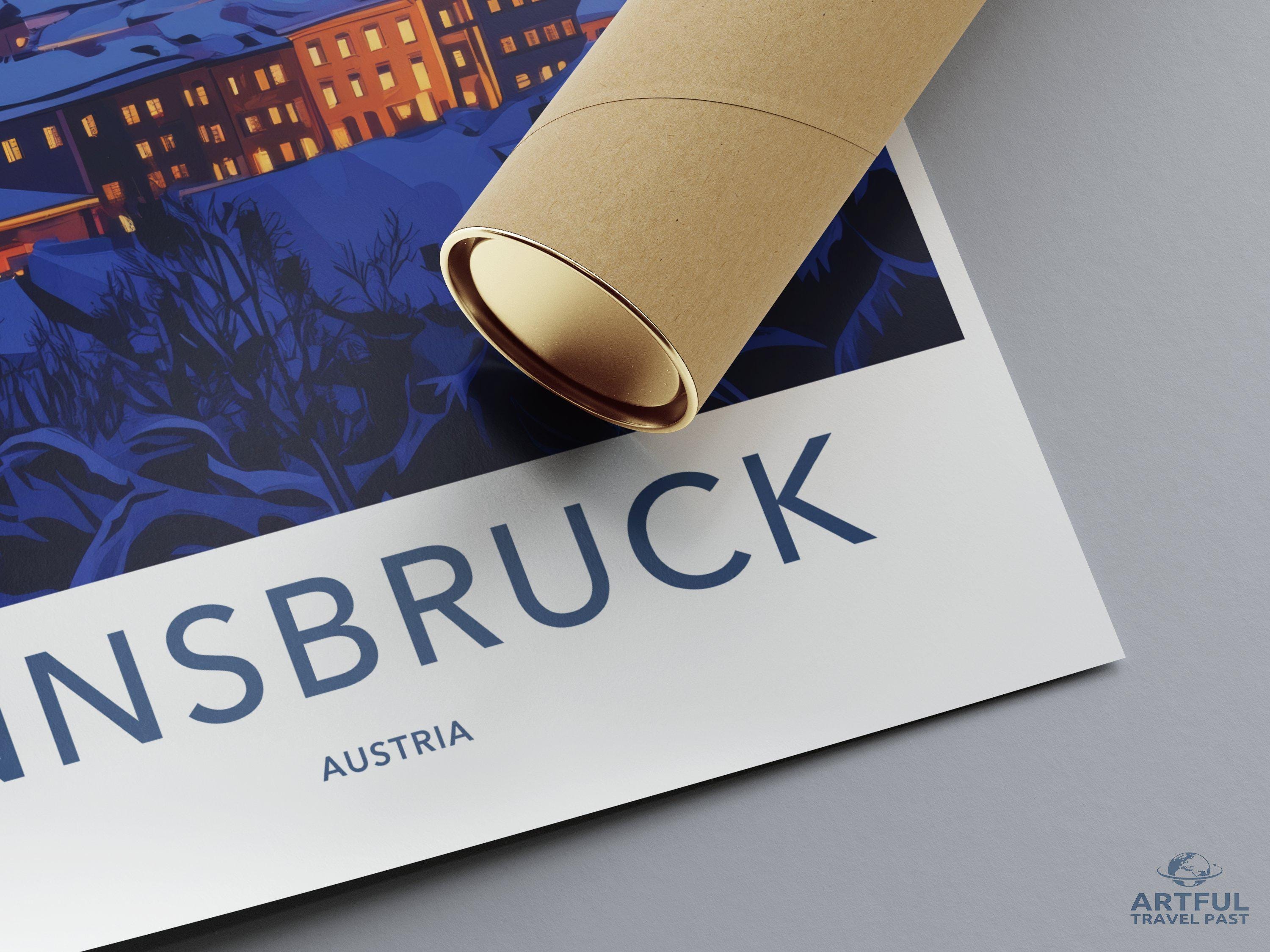 Innsbruck Poster - Austria Wall Art