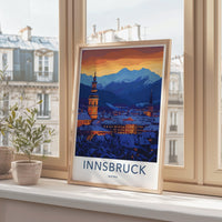 Innsbruck Poster - Austria Wall Art