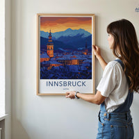 Innsbruck Poster - Austria Wall Art