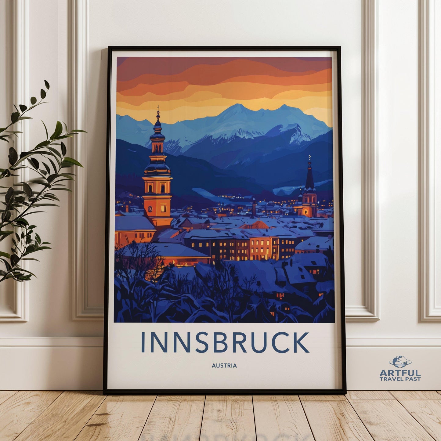 Innsbruck Poster - Austria Wall Art