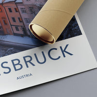 Innsbruck Poster | Austria Wall Art