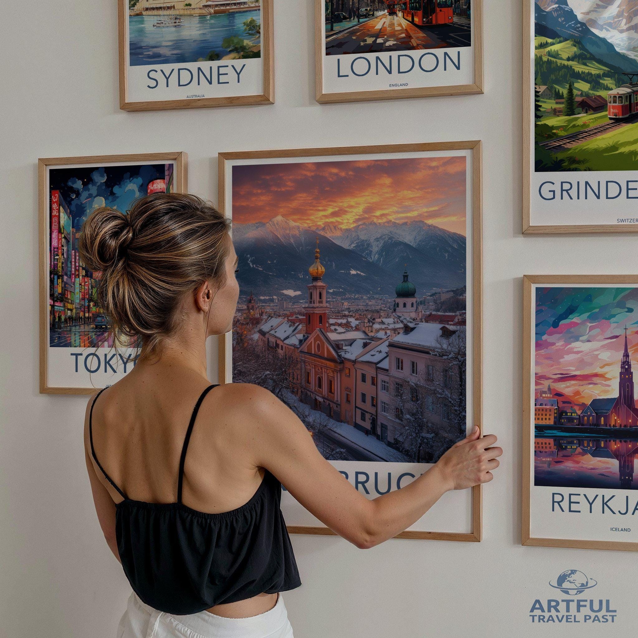 Innsbruck Poster | Austria Wall Art