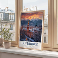 Innsbruck Poster | Austria Wall Art