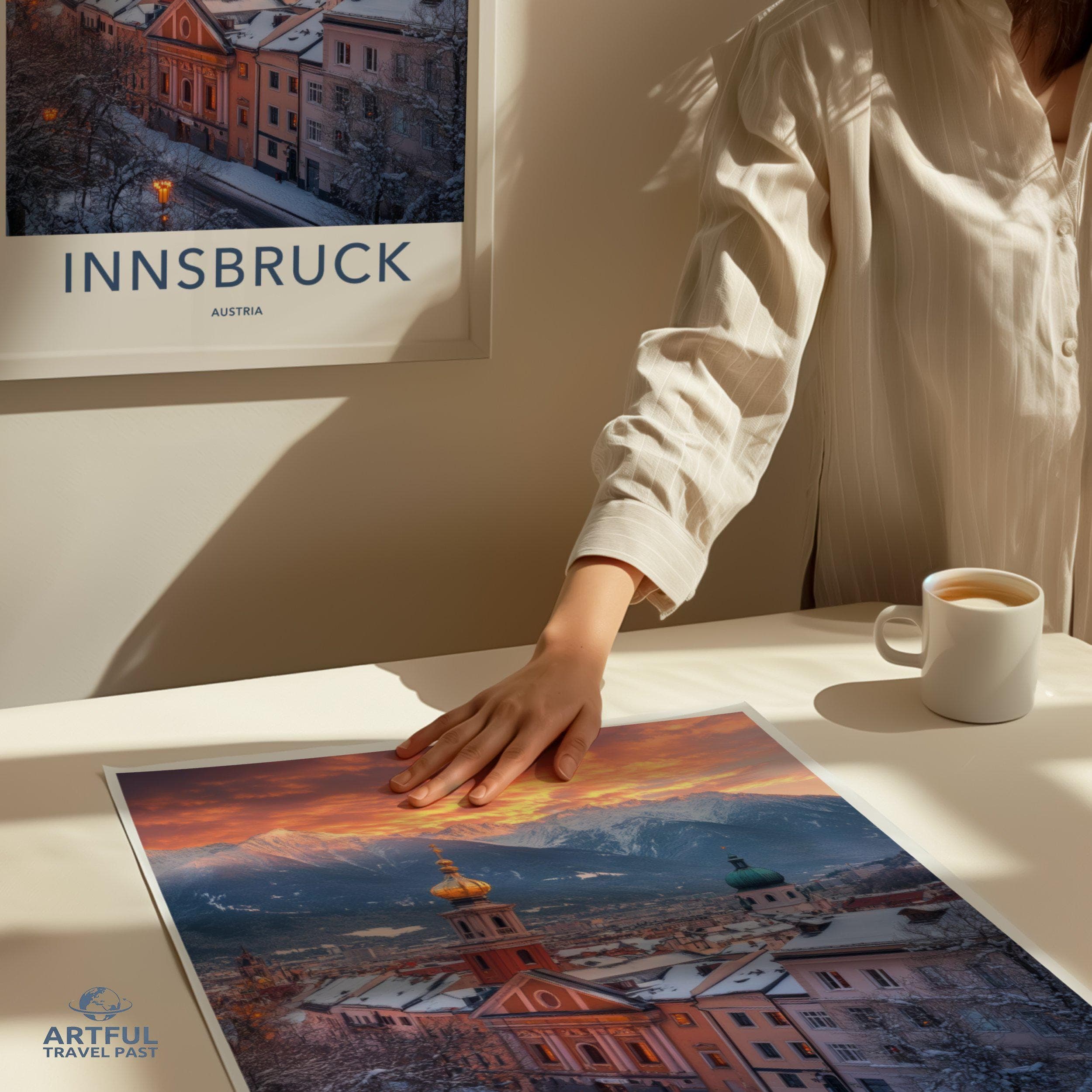 Innsbruck Poster | Austria Wall Art