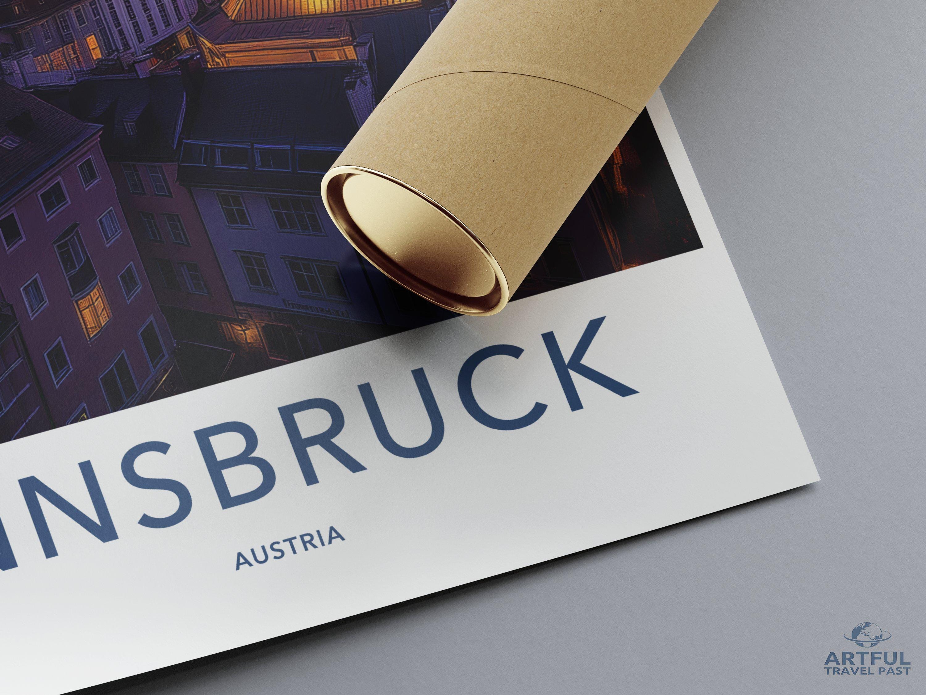 Innsbruck Poster - Austria Wall Art