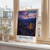Innsbruck Poster - Austria Wall Art
