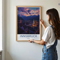 Innsbruck Poster - Austria Wall Art