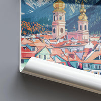 Innsbruck Poster - Austria Wall Art