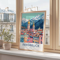Innsbruck Poster - Austria Wall Art