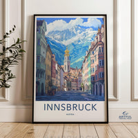 Innsbruck Poster - Austria Wall Art