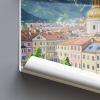 Innsbruck Poster - Austria Wall Art