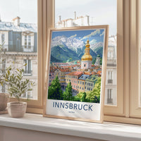 Innsbruck Poster - Austria Wall Art