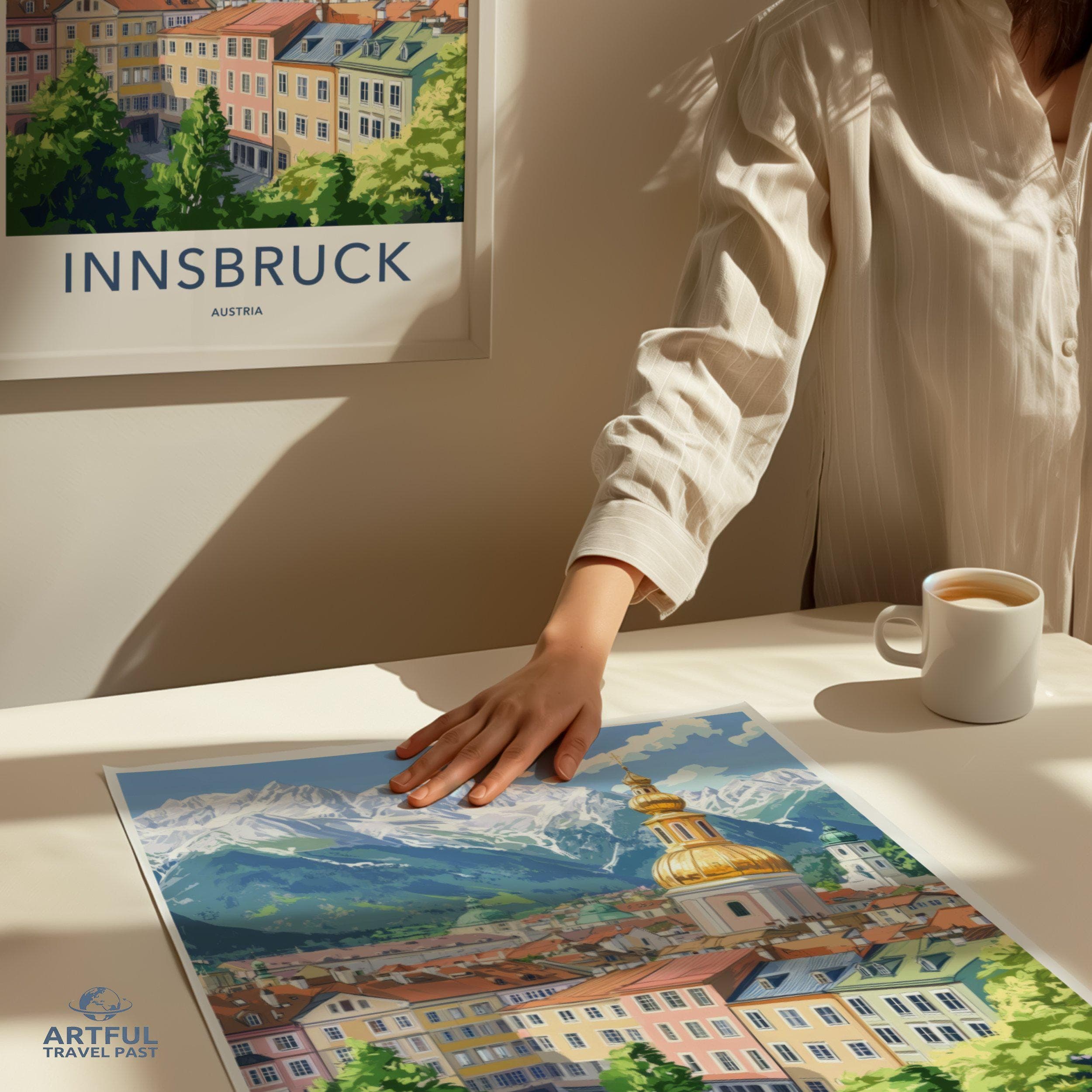 Innsbruck Poster - Austria Wall Art