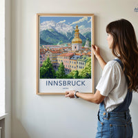 Innsbruck Poster - Austria Wall Art