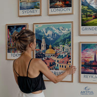 Innsbruck Poster | Austria Wall Art | Europe Decor