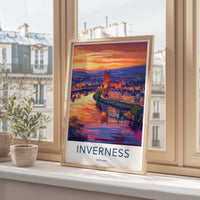 Inverness Poster - Scotland Wall Art