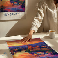 Inverness Poster - Scotland Wall Art