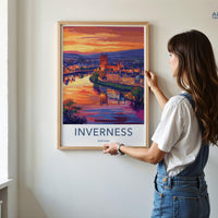 Inverness Poster - Scotland Wall Art