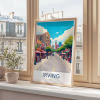 Irving Texas Poster - Texas Wall Art
