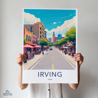 Irving Texas Poster - Texas Wall Art