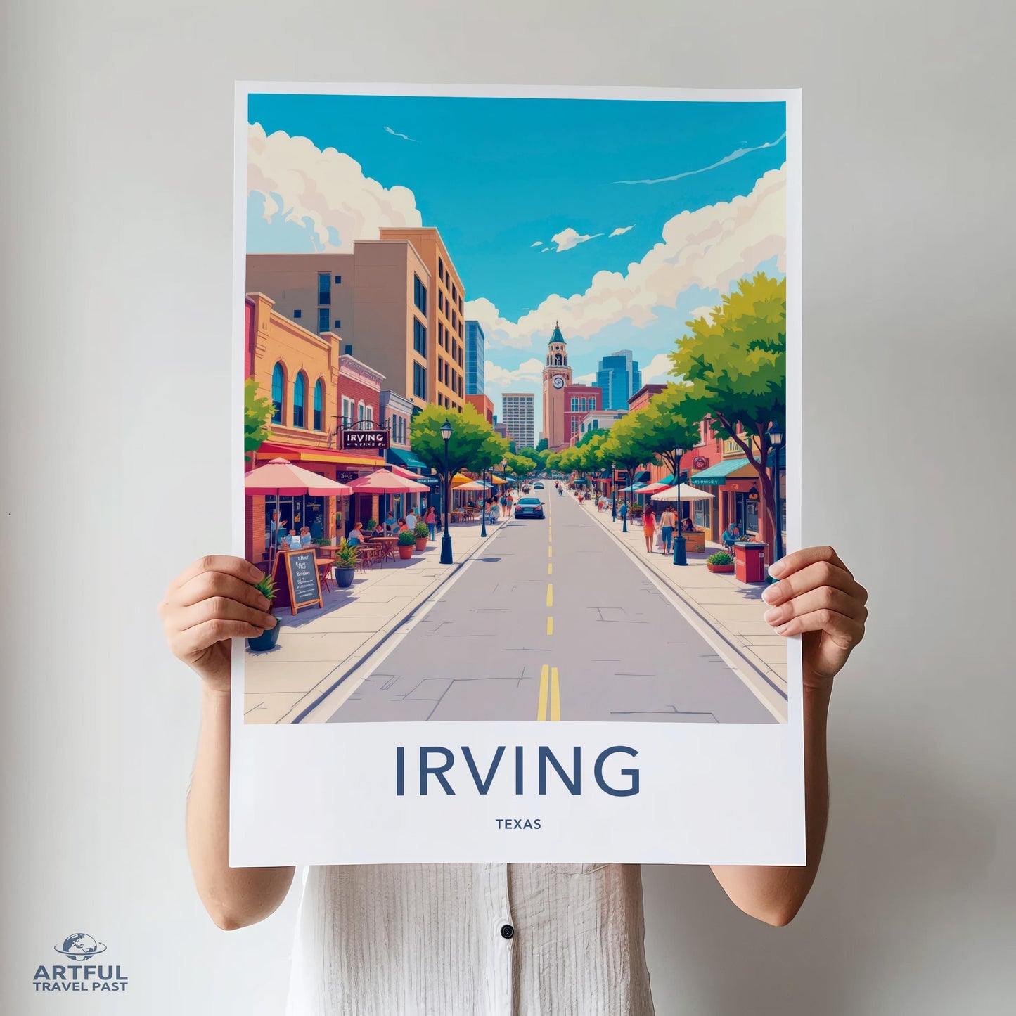 Irving Texas Poster - Texas Wall Art