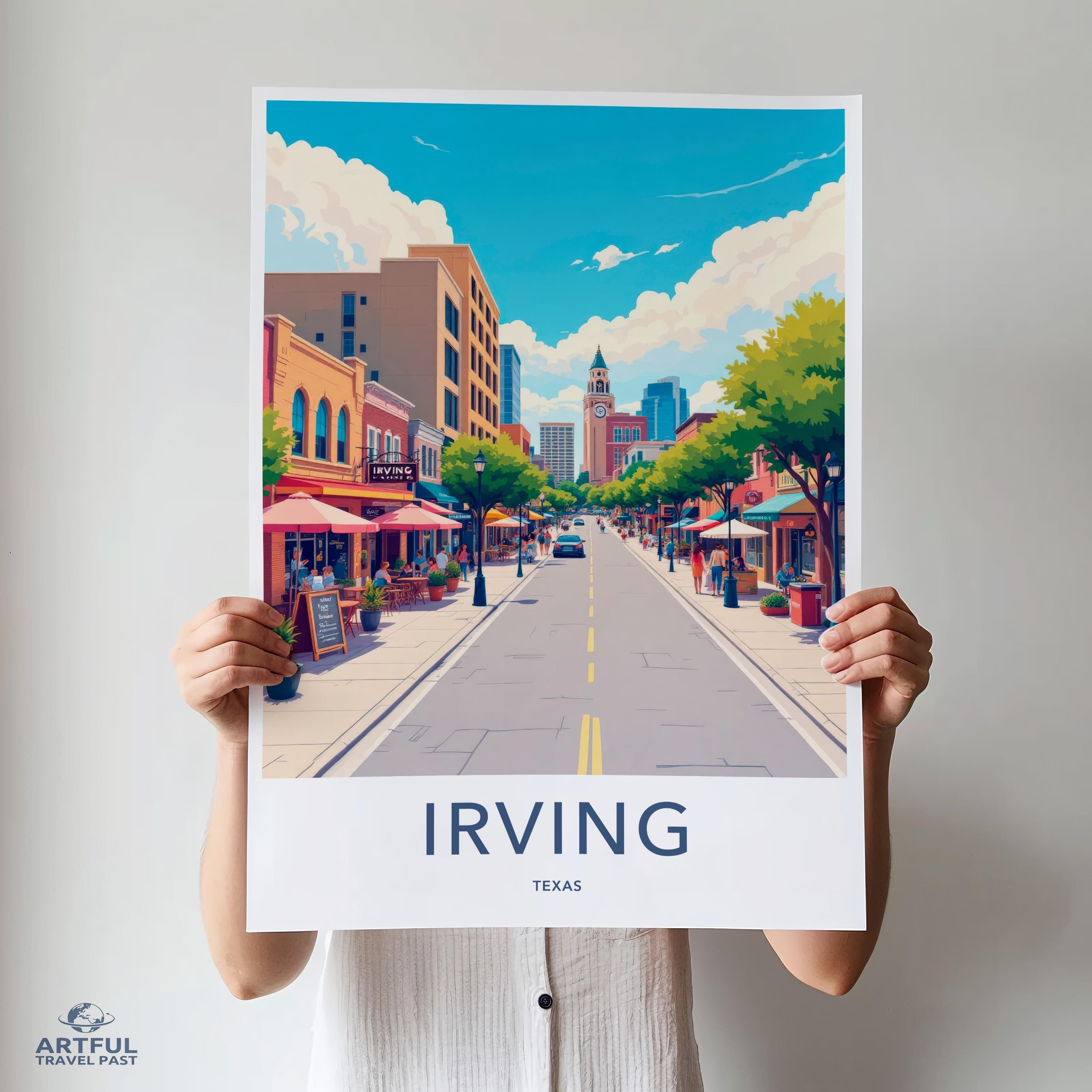 Irving Texas Poster - Texas Wall Art