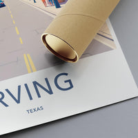 Irving Texas Poster - Texas Wall Art