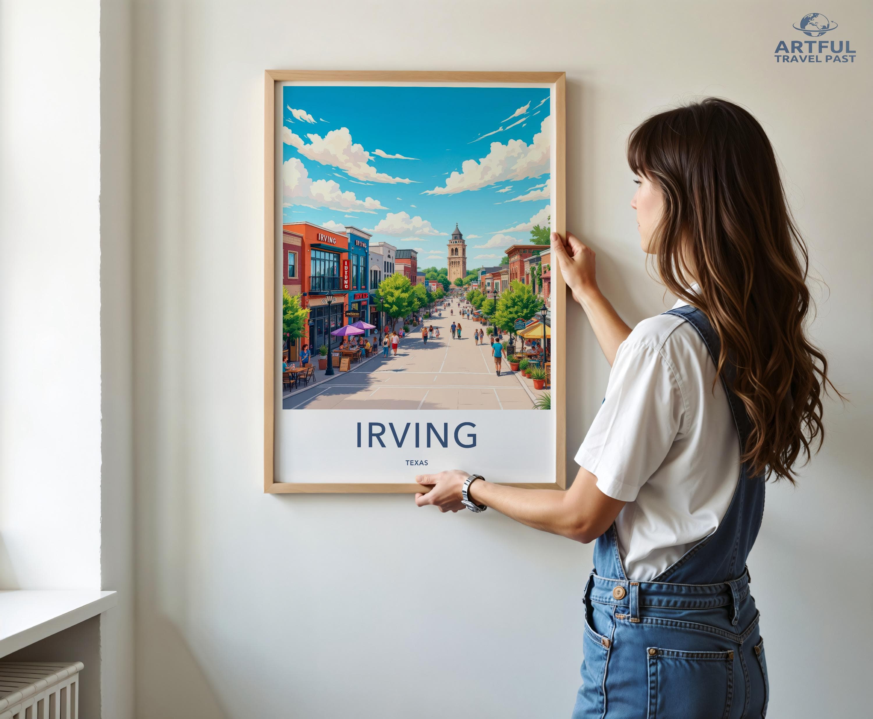 Irving Texas Poster - Texas Wall Art