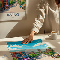 Irving Texas Poster - Texas Wall Art