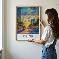 Irving Texas Poster - Texas Wall Art