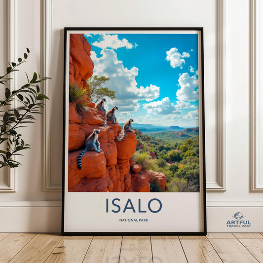 Isalo Park Poster - Madagascar Wall Art