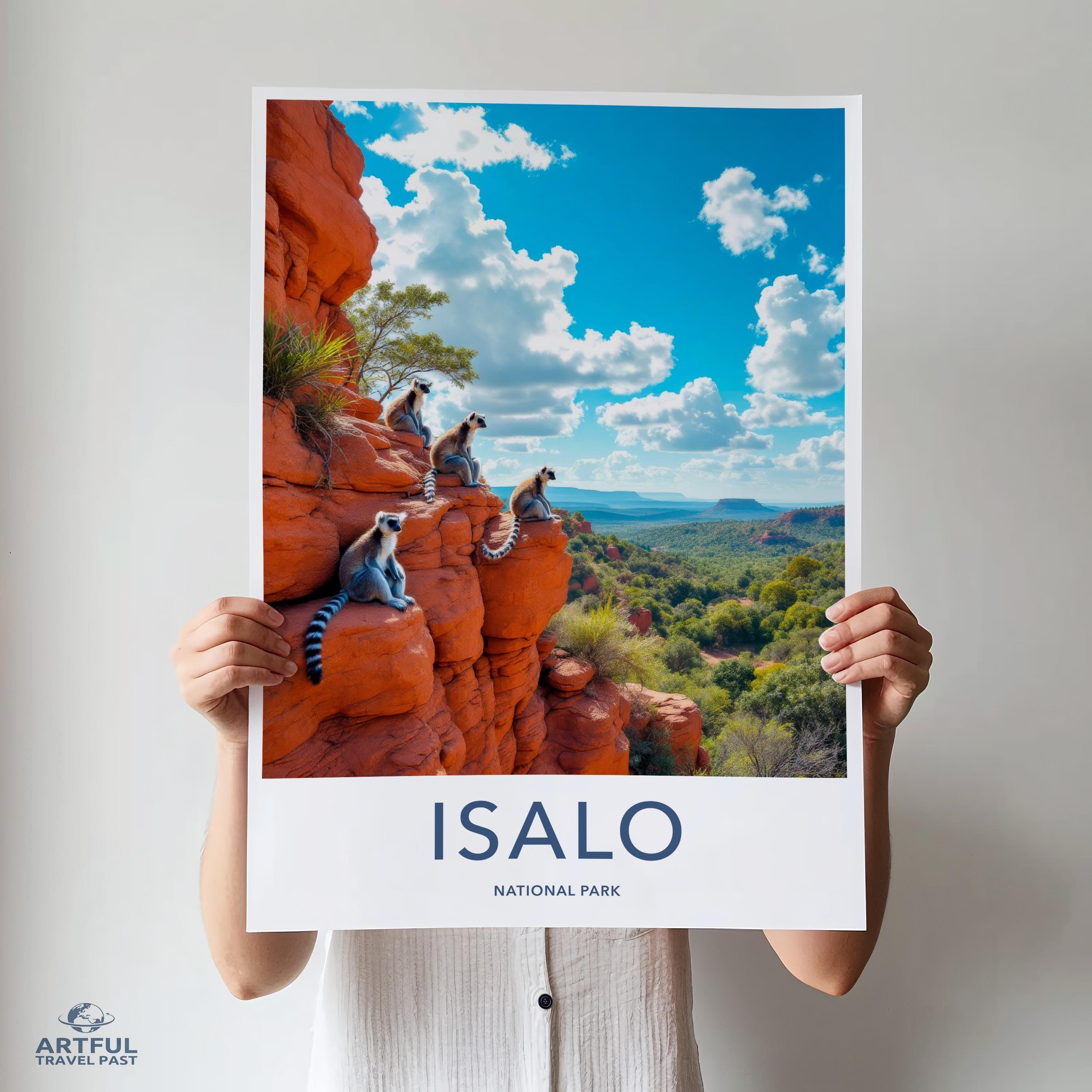Isalo Park Poster - Madagascar Wall Art