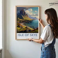 Isle of Skye Poster - Scotland Wall Art