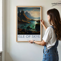 Isle of Skye Poster - Scotland Wall Art