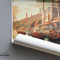 Istanbul Poster - Turkey Wall Art
