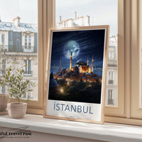 Istanbul Poster - Turkey Wall Art