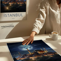 Istanbul Poster - Turkey Wall Art