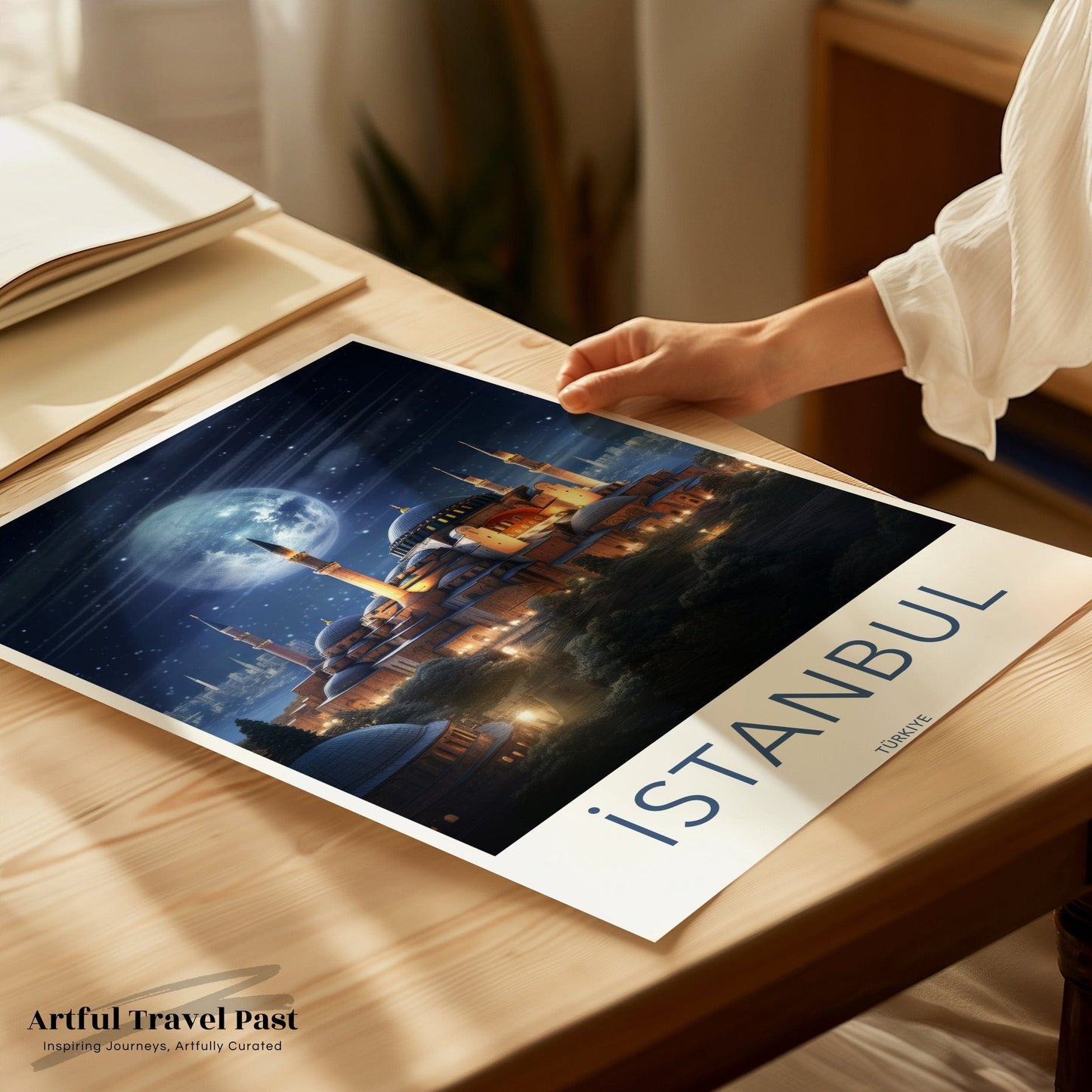 Istanbul Poster - Turkey Wall Art