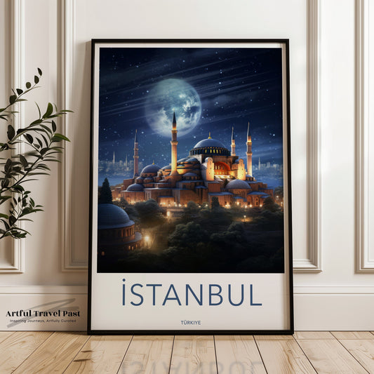 Istanbul Poster - Turkey Wall Art