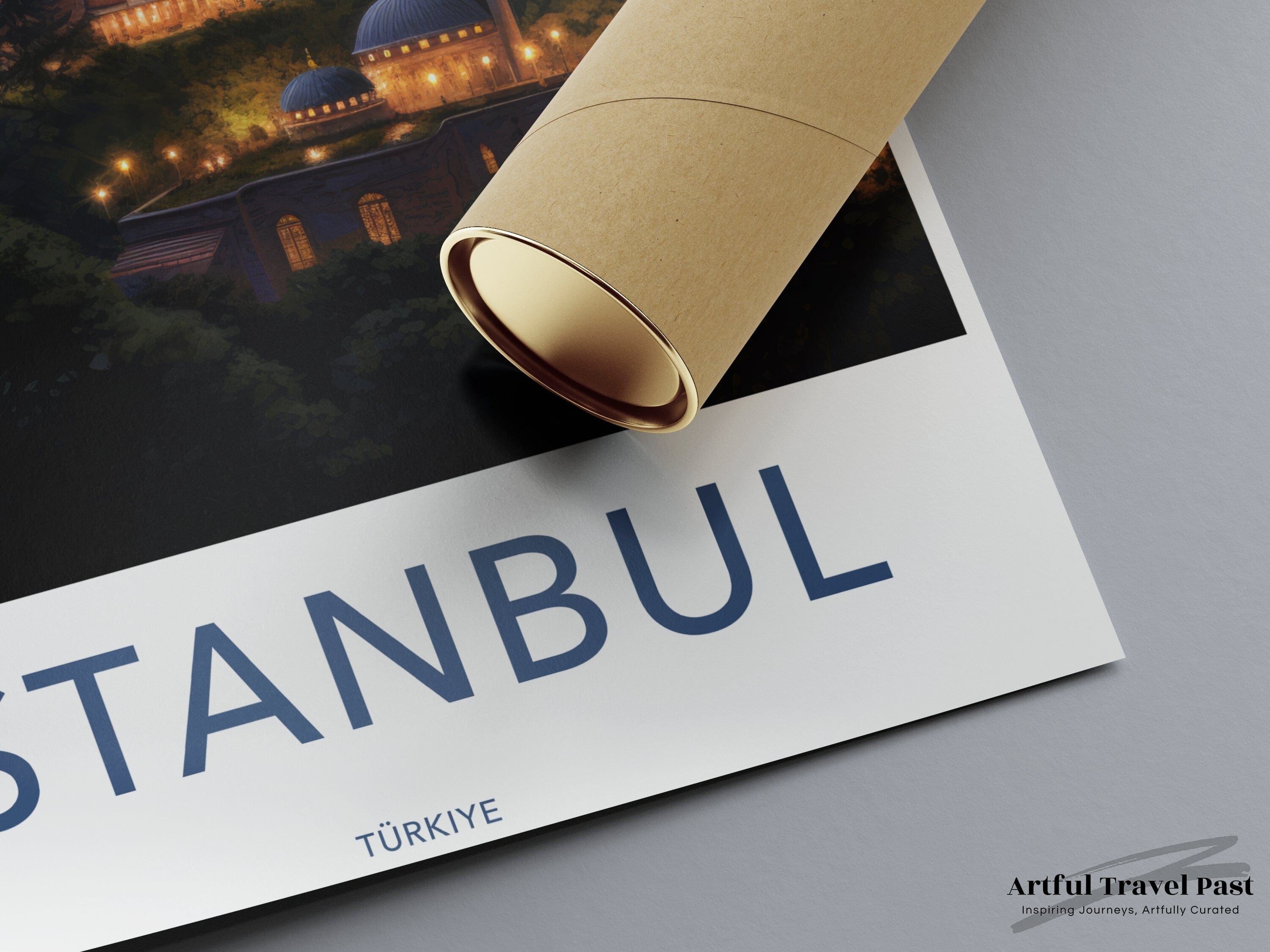 Istanbul Poster - Turkey Wall Art