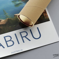 Jabiru Poster | Australia Wall Art