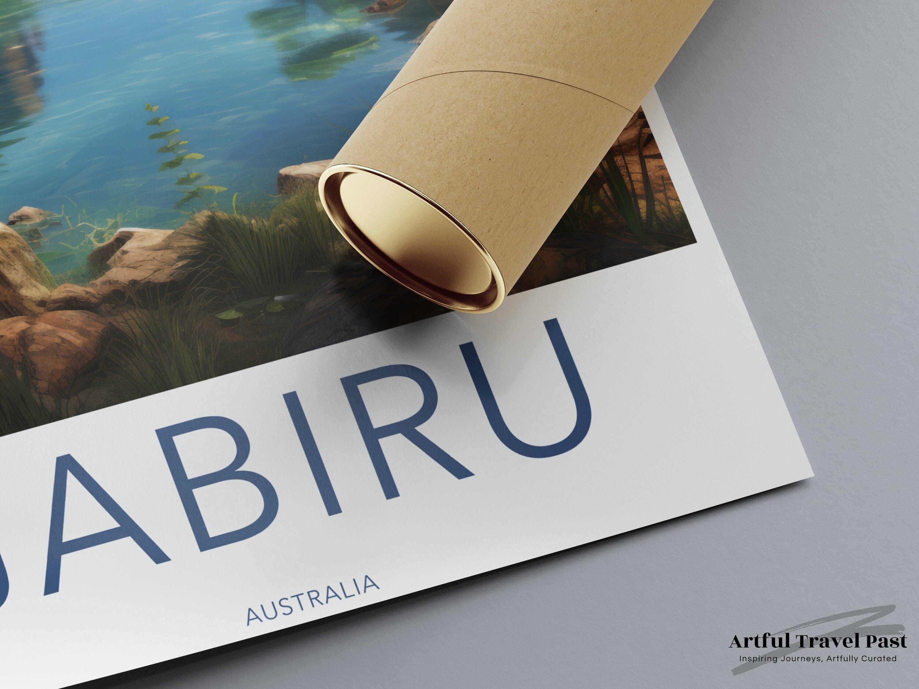 Jabiru Poster | Australia Wall Art