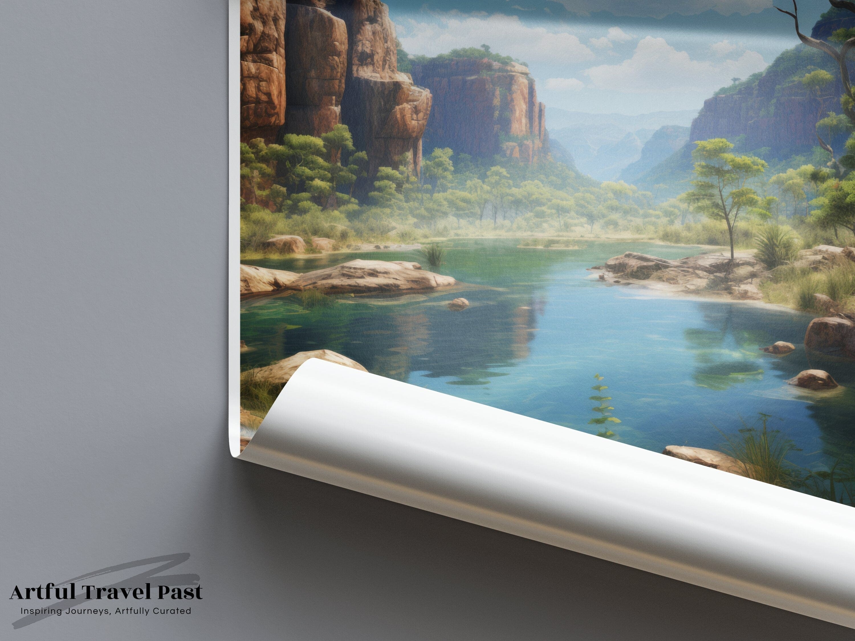 Jabiru Poster | Australia Wall Art