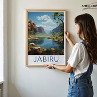 Jabiru Poster | Australia Wall Art