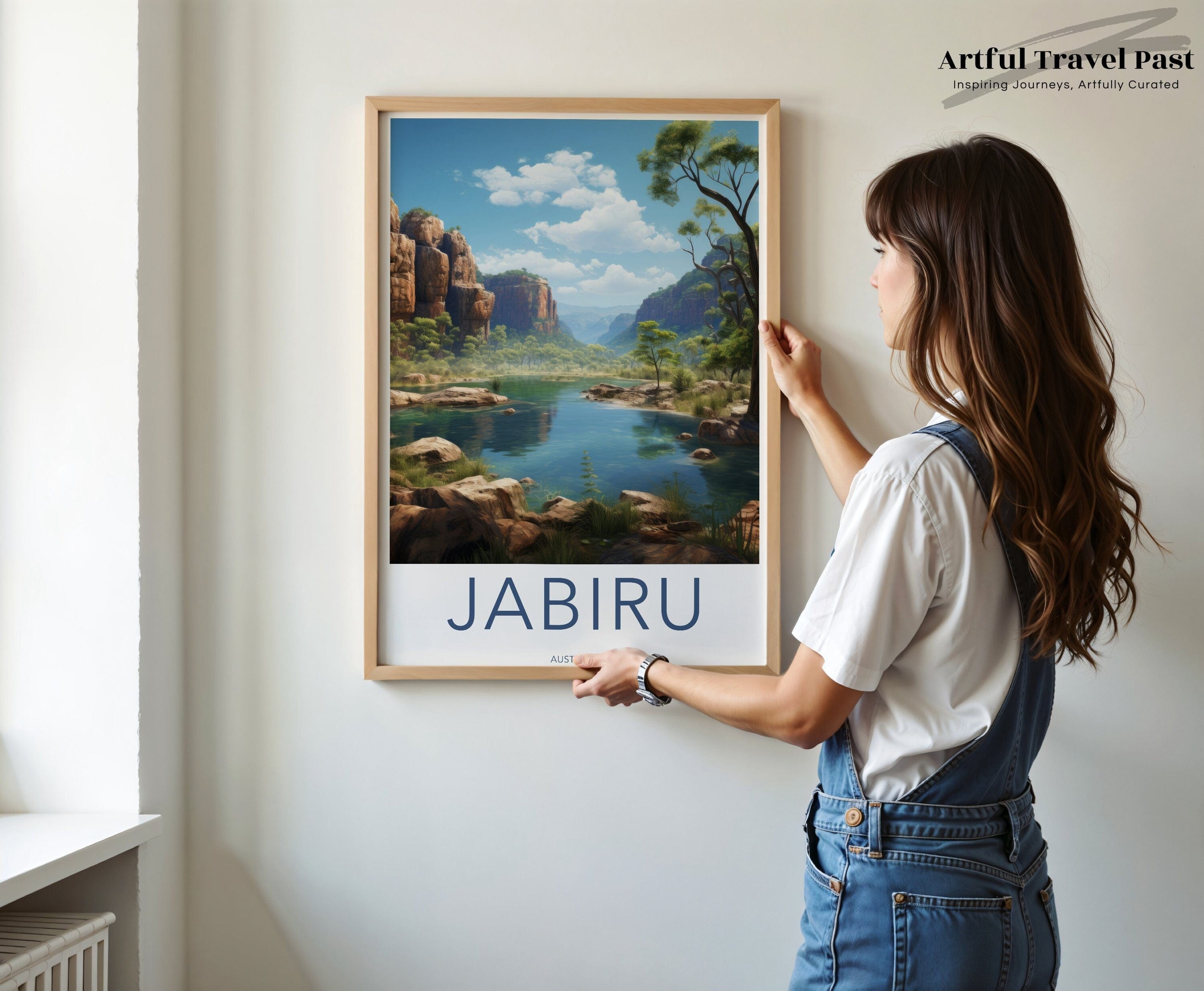Jabiru Poster | Australia Wall Art