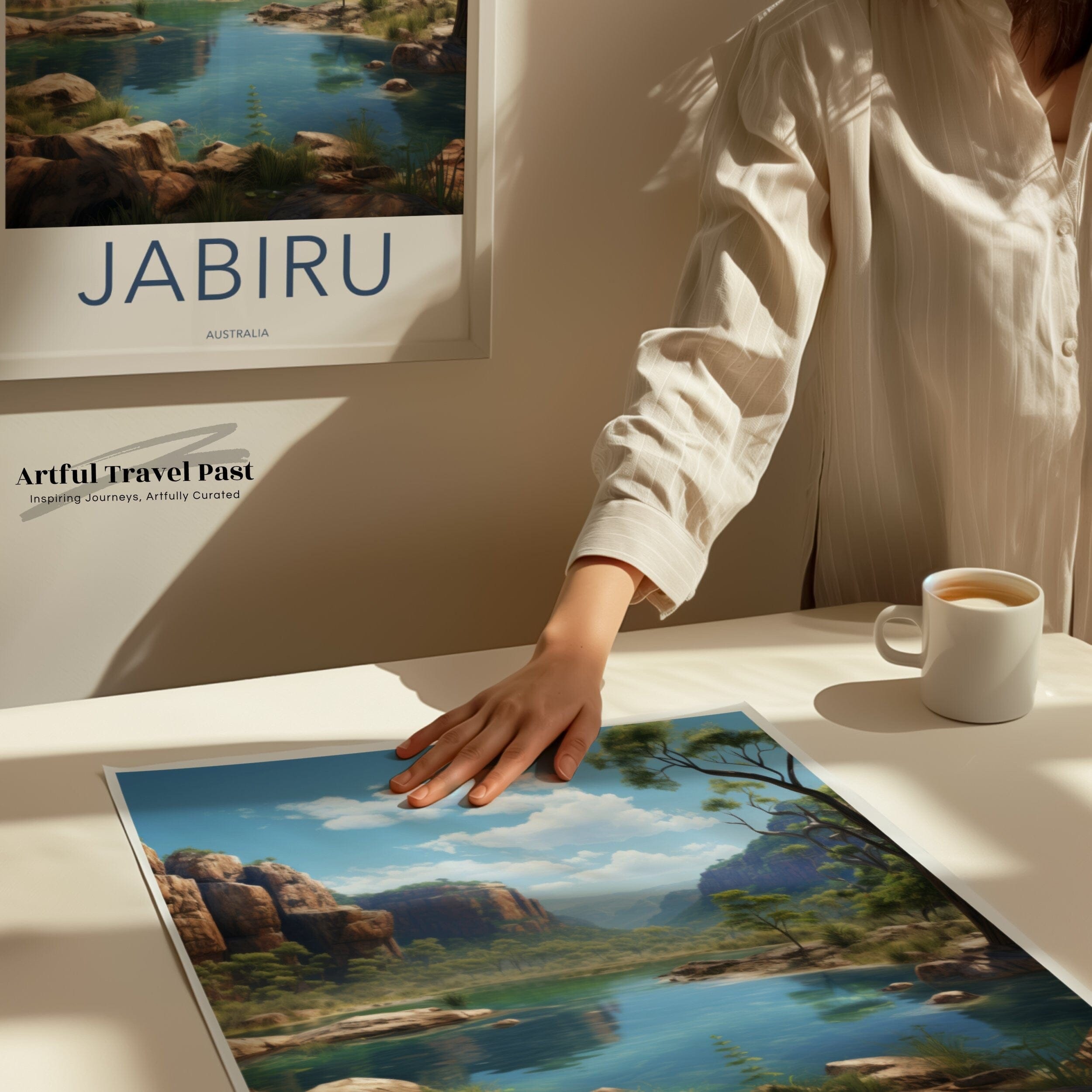 Jabiru Poster | Australia Wall Art