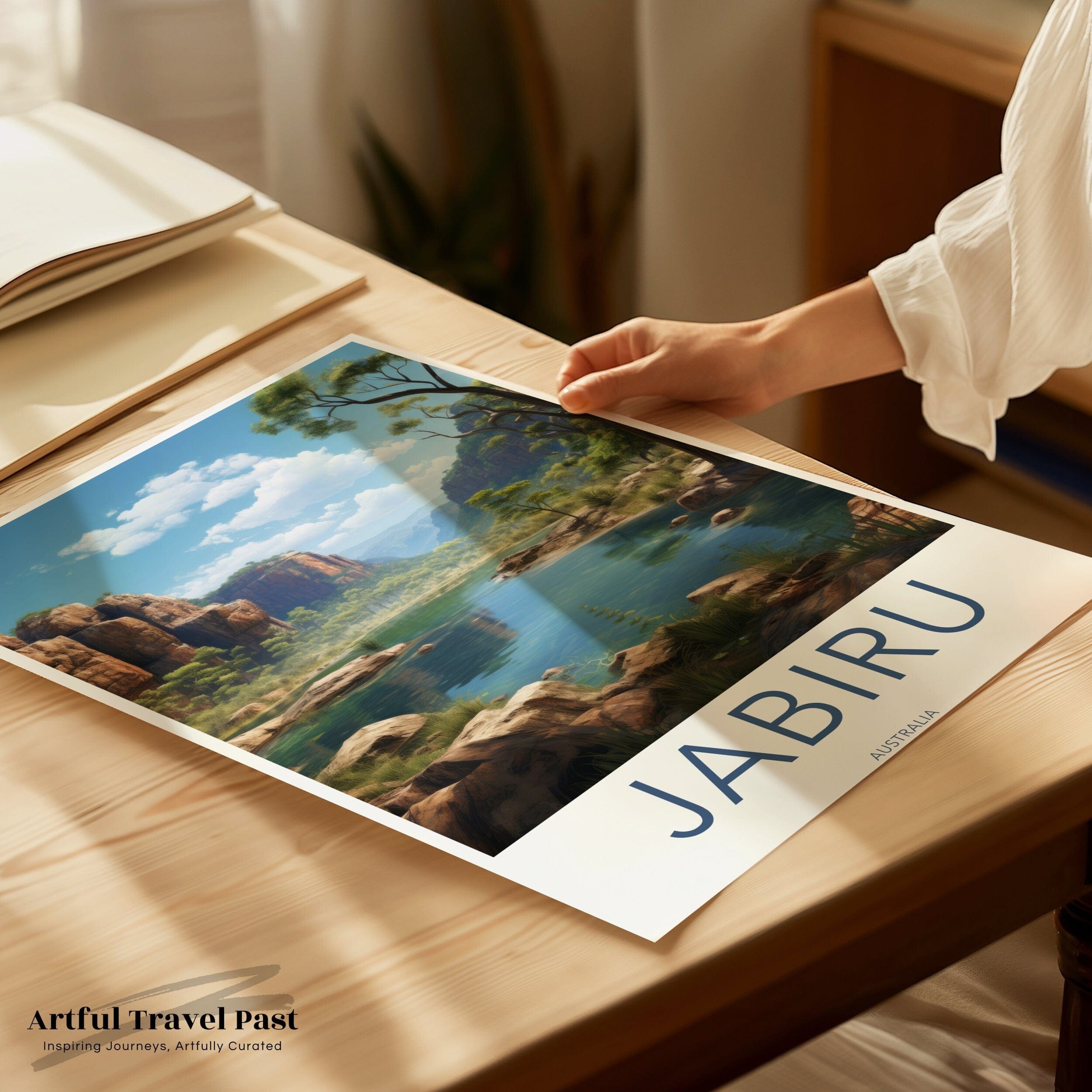 Jabiru Poster | Australia Wall Art