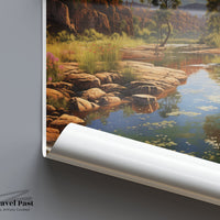 Jabiru Poster - Australia Wall Art